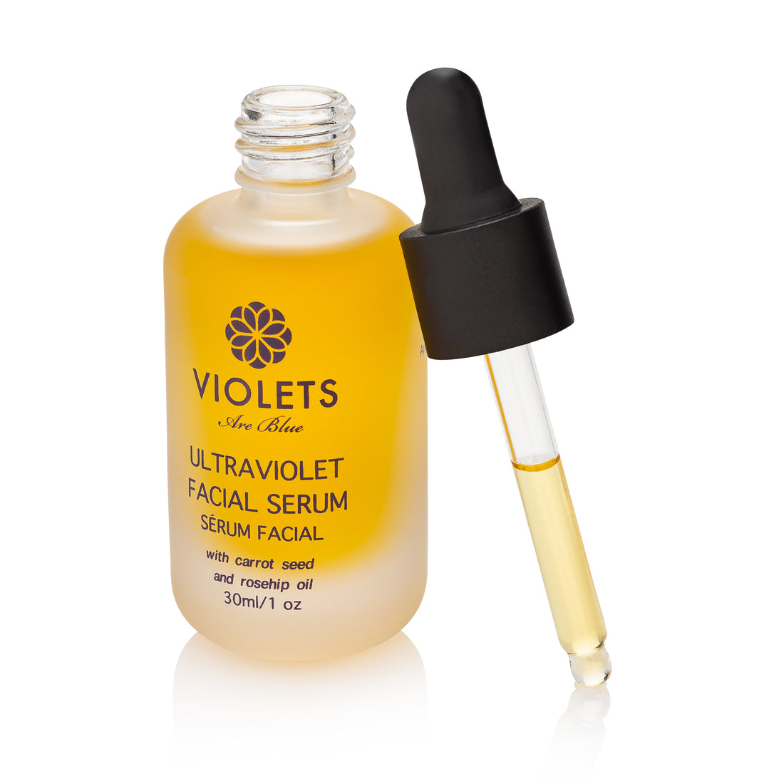 ULTRA VIOLET Facial Serum with Carrot and Rosehip Seed Oils