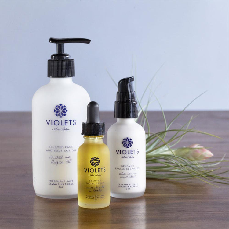 Luxury Clean Skincare Brand Violets Are Blue